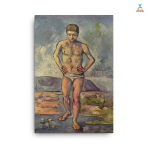 The Bather by Paul Cézanne, Art on Canvas, 24″×36″