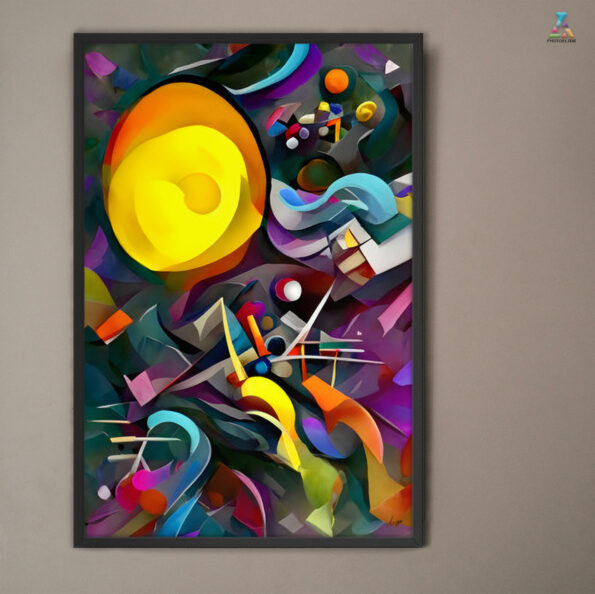 "Abstract Composition VII" by Nikolaos Zafiropoulos photoelixir.com, nizako.com