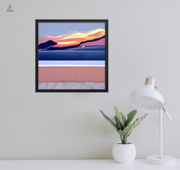 "Sunset In Santorini II" by Nikolaos Zafiropoulos photoelixir.com, nizako.com