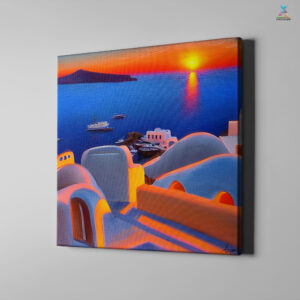 "Sunset in Santorini IV" by Nikolaos Zafiropoulos photoelixir.com, nizako.com